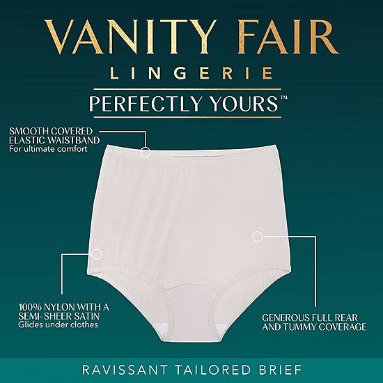 Vanity Fair® Perfectly Yours® Ravissant® Tailored Nylon Briefs